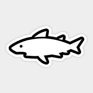 White Shark Sticker